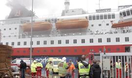 Per gaisrą Norvegijos kruiziniame laive žuvo du žmonės