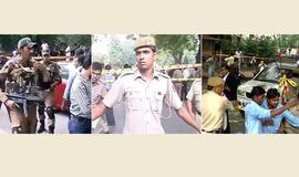 Per sprogimą prie teismo Delyje sužeista daug žmonių