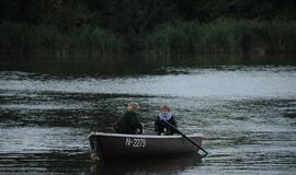 Juodkrantėje liepsnojo ugnies skulptūros