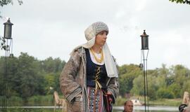 Juodkrantėje liepsnojo ugnies skulptūros