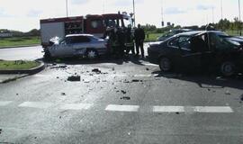 Avarija Jūrininkų ir Taikos prospektų sankryžoje