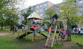 Klaipėdoje - dvi naujos vaikų žaidimų aikštelės