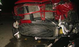 Liepojos gatvėje susidūrė "Audi" ir "Suzuki"