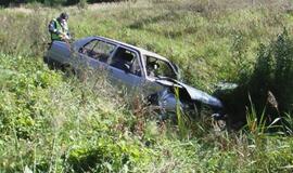 Avarija kelyje Dreverna-Priekulė