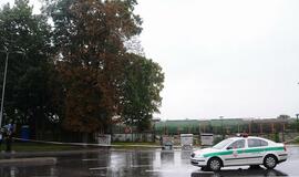 Prie geležinkelio stoties rasta bomba