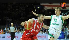 "Eurobasket 2011": Slovėnija - Gruzija 87:75