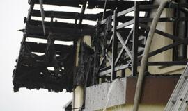 Žaibo sukeltas gaisras Tauralaukyje