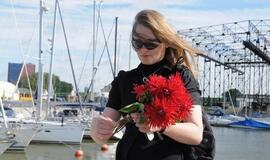 Jachtos "Lietuva" ir burlaivio "Brabander" sutikimas