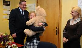 Lietuvos atstovei  "Vaikų Eurovizijoje" - meškinas