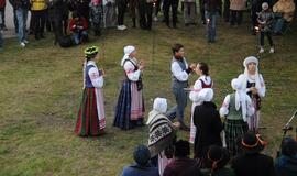 Juodkrantėje liepsnojo ugnies skulptūros