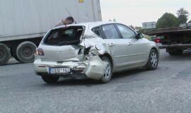 Girto vilkiko vairuotojo sukelta avarija