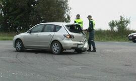 Girto vilkiko vairuotojo sukelta avarija