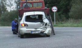 Girto vilkiko vairuotojo sukelta avarija