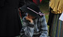 Juodkrantėje liepsnojo ugnies skulptūros