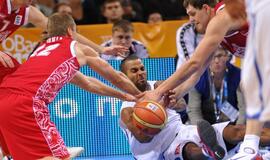Prancūzijos krepšininkai nugalėjo rusus ir iškopė į finalą