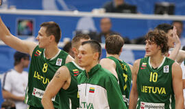Sekmadienį Lietuvos krepšininkų laukia dvikova su Europos čempionais