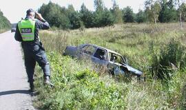 Vairuoja alkoholis: tiesiame kelyje - į griovį