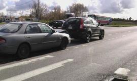 Neblaivaus vairuotojo sukelta avarija