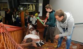 Pirmakursių krikštynos aukštojoje jūreivystės mokykloje