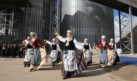 KLASCO oficialiai atidarė išplėstą grūdų terminalą