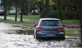 Potvynis Sausio 15-osios gatvėje