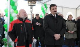 KLASCO oficialiai atidarė išplėstą grūdų terminalą