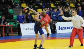 Klaipėdoje varžosi jaunieji imtynininkai