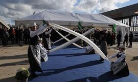 KLASCO oficialiai atidarė išplėstą grūdų terminalą