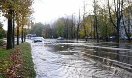 Potvynis Sausio 15-osios gatvėje