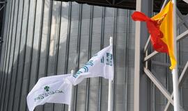 KLASCO oficialiai atidarė išplėstą grūdų terminalą