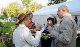 Derliaus šventėje Kretingoje - moliūgai milžinai