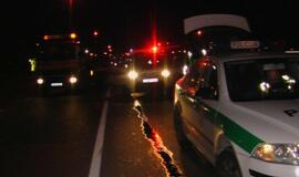 Girtas "Ford Mondeo" vairuotojas nespėjo sustoti