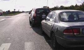 Neblaivaus vairuotojo sukelta avarija