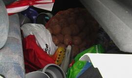 Ūkanotą šeštadienį dužo "Renault"