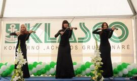 KLASCO oficialiai atidarė išplėstą grūdų terminalą