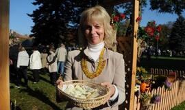 Derliaus šventėje Kretingoje - moliūgai milžinai