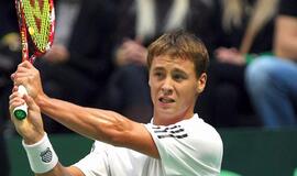 Ričardas Berankis Belgijoje iškopė į ketvirtfinalį