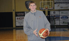 "Neptūno" peržiūroje - naujas vidurio puolėjas