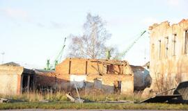 Stichijos padariniai Klaipėdoje