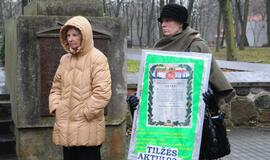 Tradiciškai paminėtos Tilžės akto metinės