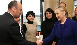 Baltarusijos opozicionieriai viešniai iš JAV skundėsi dėl ES laikysenos