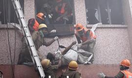 Indijoje per gaisrą ligoninėje žuvo mažiausiai 20 žmonių