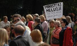 Klaipėdos pedagogai prisideda prie protesto