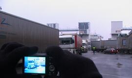 Policijos reidas Tarptautinėje jūrų perkėloje