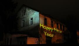 Palangoje - šviesos spektaklis ant kurhauzo sienų