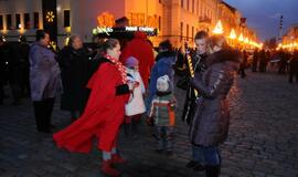 Klaipėdoje įžiebta Kalėdų eglė