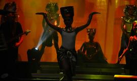 „Švyturio arenoje“ pasirodė Michaelo Jacksono antrininkas