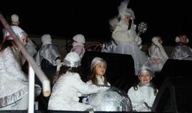 Klaipėdoje įžiebta Kalėdų eglė