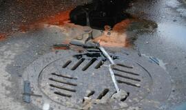 Avarija prie "Vėtrungės" pasažo