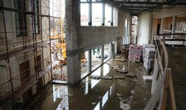 Toliau tęsiasi Klaipėdos dramos teatro rekonstrukcija